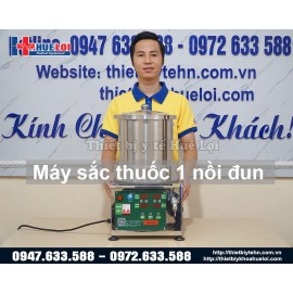 Máy sắc thuốc nhỏ gọn loại 1 nồi đun